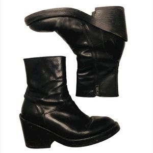 Ann Demeulemeester Leather Boots